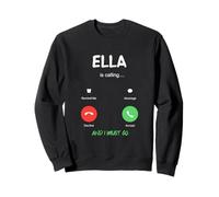 Ella Appelle et Je Dois partir en Voyage au Sri Lanka Sweatshirt