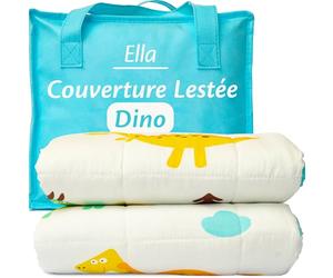 Ella Couverture Lestée Enfant - 3,2kg 100x150cm, Dino