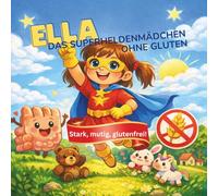 Ella - Das Superheldenmädchen ohne Gluten: Kinderbuch I Erklärung Zöliakie I Glutenunverträglichkeit I Körper I Bauch I Mädchen und Jungen