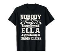 Ella drôle personnalisé nom Vintage Humour idée d'anniversaire T-Shirt