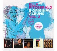 Ella Fitzgerald 5 Original Albums: Ella Swings Live - Volume 2 (CD) Box Set
