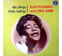 Ella Fitzgerald And Chick Webb - ella sings chick swings LP