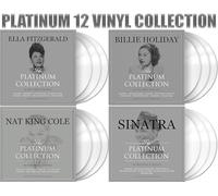 Ella Fitzgerald, Billie Holiday, Frank Sinatra & Nat King Cole - Ella Fitzgerald, Billie Holiday, Frank Sinatra & Nat King Cole - Platinum Collection Vinyl LPs (4 Albums, 12 LPs) - Jazz Legends Box Set [Vinyl] [LР]