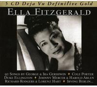 ELLA FITZGERALD - DEFINITIVE GOLD -COLE PORTER, DUKE ELLINGTON BOX-SET 5 CD NEUF