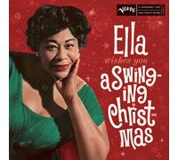 Ella Fitzgerald – Ella Wishes You a Swinging Christmas – Vinyle LP coloré (rouge) – Neuf