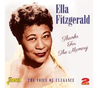 ELLA FITZGERALD - THANKS FOR THE MEMORY 2 CD NEUF