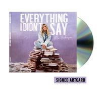 Ella Henderson – Everything I Didn’t Say – CD – Amazon Exclusive Signed Artcard