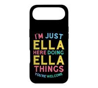 Ella Here Doing Ella Things Funny Ella Name Coque pour iPhone Air