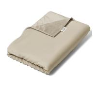 Ella Housse de Couette 200x200 cm pour Couverture Lestée Adulte - 100% Coton - Idéale pour couvertures pondérées de 11 kg et 13 kg - Blanc Naturel