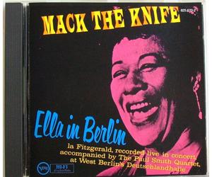 Ella In Berlin - Mack The Knife - Gone With The Wind, Misty, The Lady Is A Tramp, The Man I Love ...
