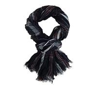 Ella Jonte Écharpes foulard d'homme élégant et tendance de la dernière collection by Casual-style noir gris blanc et rouge