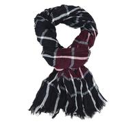Ella Jonte Écharpes foulard d'homme élégant et tendance de la dernière collection by Casual-style rouge burgund noir