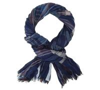 Ella Jonte Écharpes foulard d'homme et tendance de la dernière by Casual-Style bleu foncé baie blanc - léger et très agréable à porter