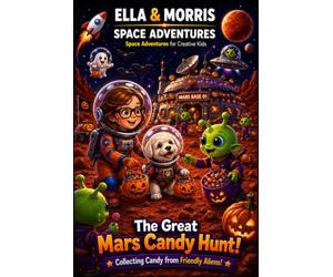Ella & Morris Space Adventures: The Great Mars Candy Hunt! - A Halloween Space Sketchbook for Creative Kids