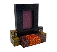 Ellafun Magnetic Cube - Portail - 32 pièces - Blocs de construction magnétiques - Jouet Montessori à partir de 3 ans pour garçons et filles - Créez votre propre monde