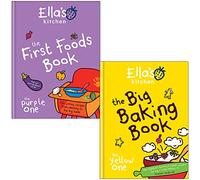 Ellas Kitchen Collection 2 Books Set (The First Foods Book, The Big Baking Book)