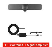 EllBIDU-Antenne numérique HDTV avec amplificateur de signal,portée de 200 milles,4K,8K,rayon de télévision intérieure active,surf - Type antenna Amplifier