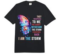 Elle a chuchoté « Je suis la tempête », Une Source d'inspiration Africaine pour la Paix Comfort Colors Adult Heavyweight T-Shirt