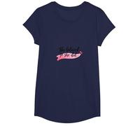 Elle a cru et a Fait Une Source d'inspiration pour l'émancipation des Femmes T-Shirt, Fille, Bleu Marine, XS