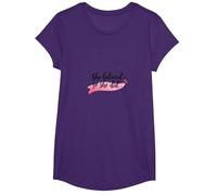 Elle a cru et a Fait Une Source d'inspiration pour l'émancipation des Femmes T-Shirt, Fille, Violet, S