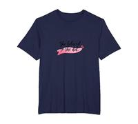 Elle a cru et a Fait Une Source d'inspiration pour l'émancipation des Femmes T-Shirt, Homme Grandes Tailles, Bleu Marine, 4X Tall