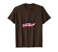 Elle a cru et a Fait Une Source d'inspiration pour l'émancipation des Femmes T-Shirt, Homme, Marron, 3XL
