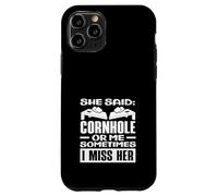 Elle a Dit Cornhole ou Moi, Son Joueur de Cornhole me Manque Coque pour iPhone 11 Pro