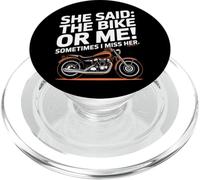 Elle a Dit: ou vélo ou Moi! PopSockets PopGrip pour MagSafe