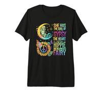Elle a l'âme d'une Gitane, Le cœur d'une fée Hippie T-Shirt Haut de Gamme