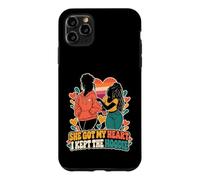 Elle A Pris Mon Cœur J'Ai Gardé Le Hoodie Coque pour iPhone 11 Pro Max