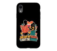 Elle A Pris Mon Cœur J'Ai Gardé Le Hoodie Coque pour iPhone XR