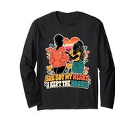 Elle A Pris Mon Cœur J'Ai Gardé Le Hoodie Manche Longue