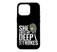 Elle Aime Mes Coups Profonds Coque pour iPhone 16 Pro