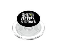 Elle Aime Mes Coups Profonds PopSockets PopGrip pour MagSafe