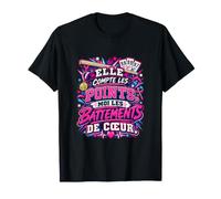 Elle Compte Les Points Moi Les Battements De Cœur T-Shirt