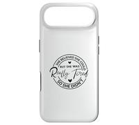 Elle croyait Pouvoir mais Elle était Vraiment fatiguée, mère de Gym Coque pour iPhone Air