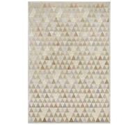 Elle Decor Tapis à Poils Courts en Viscose Imitation Soie Anis, Gris foncé, 120 x 170 cm