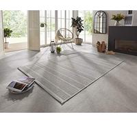 ELLE Decoration Arras Tapis d'intérieur et d'extérieur, Aspect Fait Main, Design Moderne tissé à Plat, résistant aux intempéries, pour terrasse, Balcon, Salon, Cuisine, Bureau et Chambre à Coucher,