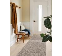 ELLE Decoration Rocco Chemin de Couloir tissé Plat, Lavable en Machine, Aspect Laine, Durable et Durable, Moderne, Look scandinave pour Salon, Salle à Manger, Chambre à Coucher, Couloir, Taupe,