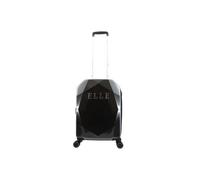 ELLE Diamond Valises à Main /Bagage/ Trolley 56.5 cm (Small) 8 Roues Anthracite