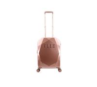 ELLE Diamond Valises à Main /Bagage/ Trolley 56.5 cm (Small) 8 Roues Or rose