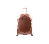 ELLE Diamond 76.5 cm Grande Valise de voyage 8 Roues Or rose