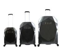ELLE Diamond Set de Valise 56.5/67/76.5 cm 8 Roues Anthracite G