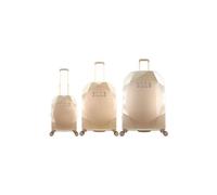 ELLE Diamond Set de Valise Taupe