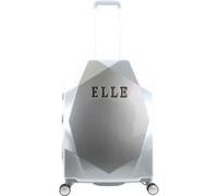 ELLE Diamond Valise de voyage 67 cm Moyenne 8 Roues Argent G