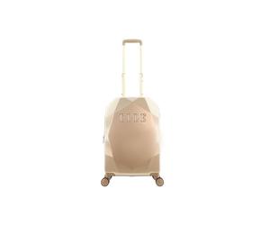 ELLE Diamond Valises à Main /Bagage/ Trolley 56.5 cm (Small) 8 Roues Taupe
