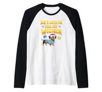 Elle est avec Moi pour Les Amoureux de Mes Chiens drôles de Wiener Manche Raglan