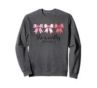 Elle est digne des Proverbes 31 Noeuds Sweatshirt