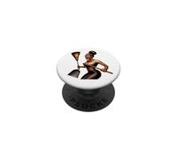 Elle est finie. Sarcastique impertinente Sista Idiote Qui est finie. PopSockets PopGrip Adhésif