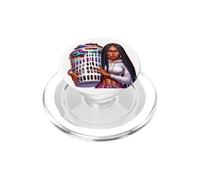 Elle est finie. Sarcastique impertinente Sista Idiote Qui est finie. PopSockets PopGrip pour MagSafe